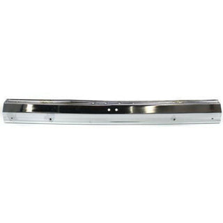 1984-1990 Jeep Wagoneer Rear Bumper Face Bar, Chrome.