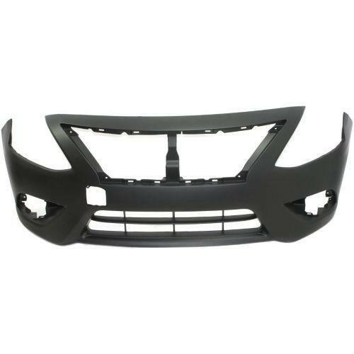 2015-2016 Nissan Versa Front Bumper Cover, Primed, w/o Chrome Insert.