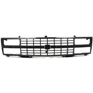 1988-1993 GMC Pickup Grille, Painted-Black - Classic 2 Current Fabrication