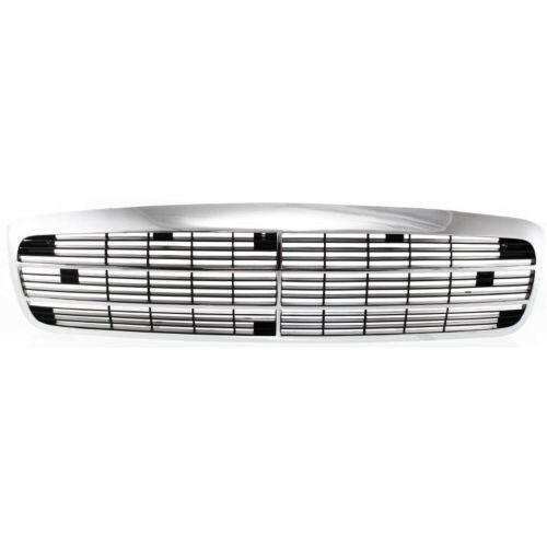 1993-1996 Buick Regal Grille, Chrome Shell/Black.