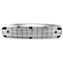 1993-1996 Buick Regal Grille, Chrome Shell/Black.