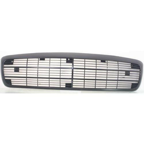 1993-1996 Buick Regal Grille, Painted-Black, Sedan.
