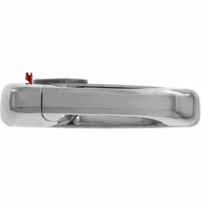 2009-2016 Dodge Ram Front Door Handle RH, Outside, All Chrome, w/o Keyhole.