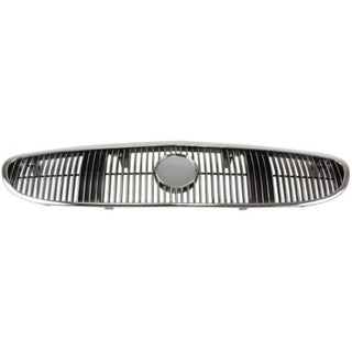 1997-2002 Buick Century Grille, Chrome Shell/Black - Classic 2 Current Fabrication