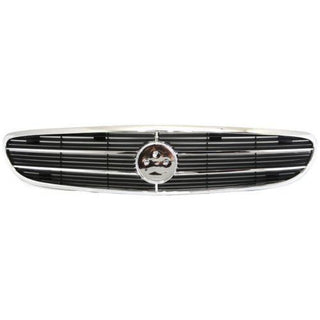 1997-2004 Buick Regal Grille, Chrome Shell/Black Insert - Classic 2 Current Fabrication
