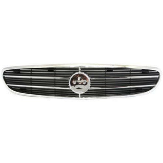 1997-2004 Buick Regal Grille, Chrome Shell/Black Insert.