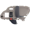 1995-2002 Chevy C/K Pickup Front Door Handle RH, Gray Lvr+light Beige Hsg..