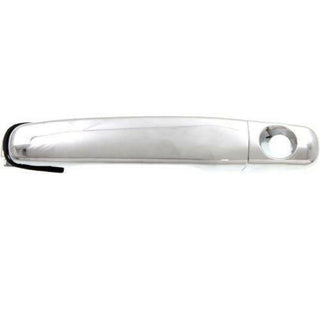 2004-2008 Chevy Malibu Front Door Handle LH, Outside, Bright Chrome, w/Keyhole.