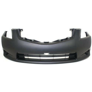2010-2012 Nissan Sentra Front Bumper Cover, w/o Fog Light, Base/S Models.