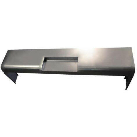 1942-1950 Ford F1 Roll Pan Steel W/License Box Center.