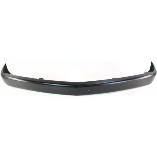 1988-2000 GMC C3500 Front Bumper, Blck, w/o Impact Strip & Pad, w/License Plate.