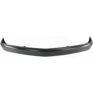 1988-2000 GMC K2500 Front Bumper, Blck, w/o Impact Strip & Pad, w/License Plate.