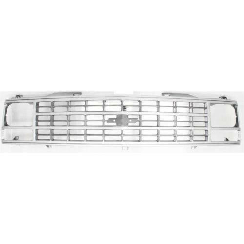 1988-1993 Chevy C2500 Pickup Grille, Grey Shell.