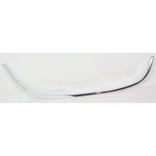 1989-1991 Chevy R3500 Front Wheel Opening Molding LH, Chrome.