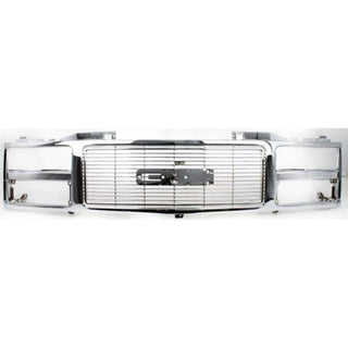 1988-1993 GMC Pickup Grille, Chrome - Classic 2 Current Fabrication