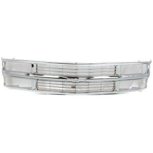 1994-1996 GMC Pickup Grille, Chrome.