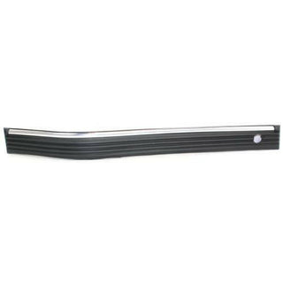 1988-2000 GMC K3500 Front Bumper Molding RH, Impact Strip, Chrome.