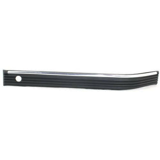 1988-2000 Chevy K2500 Front Bumper Molding LH, Impact Strip, Chrome.