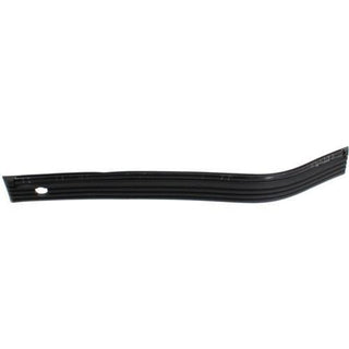 1988-2000 GMC K3500 Front Bumper Molding LH, Black, 2-Piece Type - Classic 2 Current Fabrication