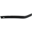 1988-1999 Chevy C1500 Front Bumper Molding LH, Black, 2-Piece Type.