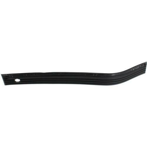 1988-1999 GMC K1500 Front Bumper Molding LH, Black, 2-Piece Type.
