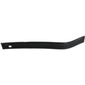 1988-2000 Chevy K3500 Front Bumper Molding LH, Black, 2-Piece Type.