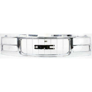 1994-1996 Chevy Suburban Grille, Chrome.
