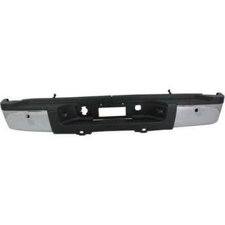 2011-2013 GMC Sierra Step Bumper, Steel, w/Parking Sensor, Single Rear Wheel.