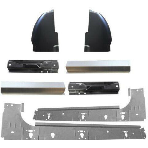 1999-2017 Ford Super Duty EXT Cab Inner/Outer Rocker Panels & Cab Corners Kit.