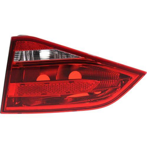 2010-2012 Audi S4 Tail Lamp RH, Inner, Lens And Housing, Bulb Type, Sedan.