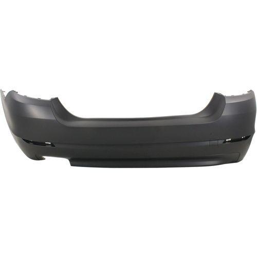 2012-2013 BMW 528i xDrive Rear Bumper Cover, w/o Park Distance Ctrl & M Pkg.-CAPA.