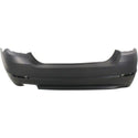 2012-2013 BMW 528i xDrive Rear Bumper Cover, w/o Park Distance Ctrl & M Pkg.-CAPA.