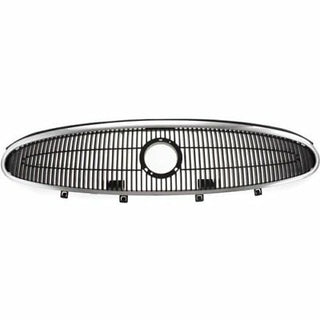 2005-2007 Buick Lacrosse Grille, Chrome Shell/Dark Gray - Classic 2 Current Fabrication