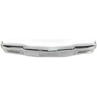 1980-1985 Chevy Impala Front Bumper, Face Bar, w/o Molding Hole.
