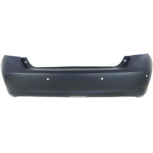 2007-2012 Lexus ES350 Rear Bumper Cover, Primed, w/Parking Sensor-Capa.