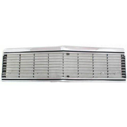1981 Chevy Malibu Grille, Chrome.