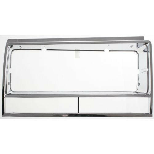 1982-1987 Chevy Malibu Headlight Door RH, Chrome.