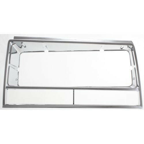 1982-1987 Chevy El Camino Headlight Door LH, Chrome.