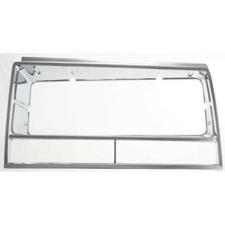 1982-1987 Chevy Malibu Headlight Door LH, Chrome.