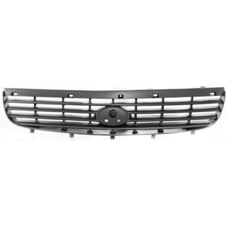 1997-1999 Chevy Malibu Grille, Painted-Silver Gray - Classic 2 Current Fabrication