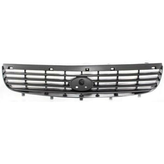 1997-1999 Chevy Malibu Grille, Painted-Silver Gray.