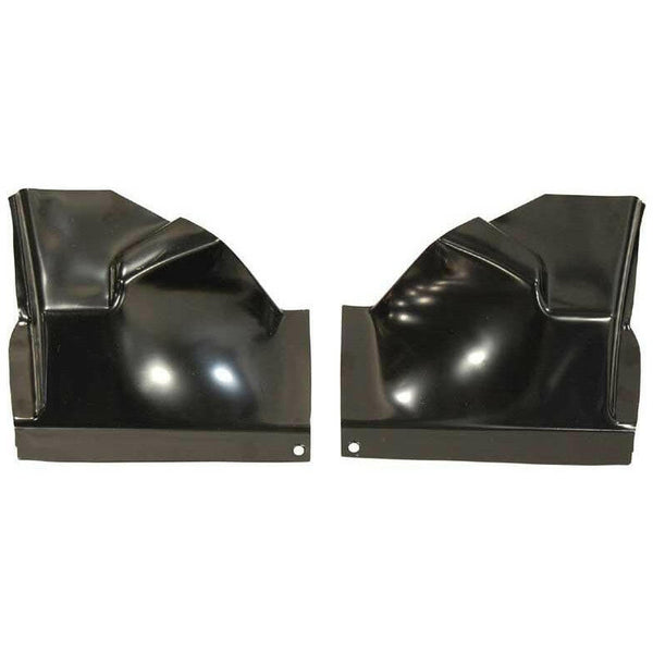 1966-1967 Chevy Chevelle Pkg Tray X Brace Floor Brackets.