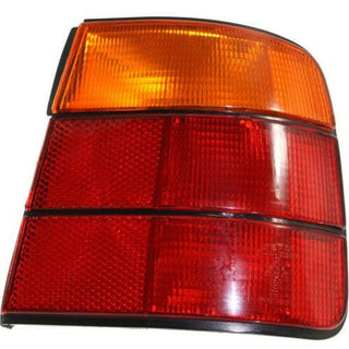 1989-1995 BMW 5 Series Tail Lamp RH, Outer, Assembly, Sedan.