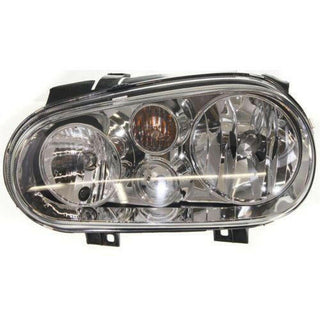 1999-2002 Volkswagen Cabrio Head Light LH, Assembly, With Out Fog Lamps.