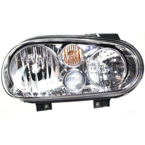 1999-2002 Volkswagen Cabrio Head Light RH, Assembly, w/Fog Lamps.