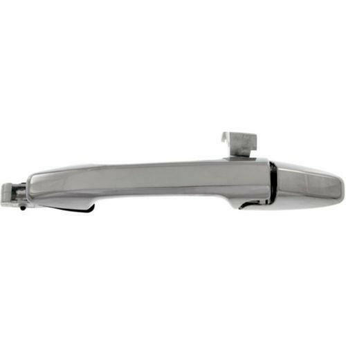 2009-2014 Honda Pilot Rear Door Handle LH, Outside, All Chrome, W/o Keyhole.