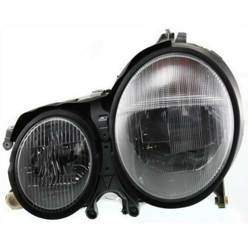 2000-2002 Mercedes-Benz E-Class Head Light LH, Assembly, Halogen.