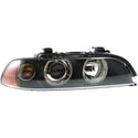 2001-2003 BMW 5- Head Light RH, Assembly, Halogen, w/White Indicator.