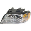 1998-2001 Audi A6 Head Light LH, Assembly, Halogen, 6cyl-awd.