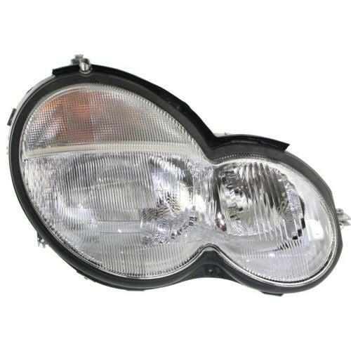 2002-2005 Mercedes-Benz C230 Head Light RH, Assembly, Halogen, Coupe.